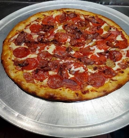 Meat Pizza.