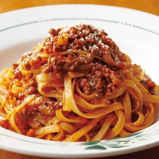 Fettuccine Bolognese.