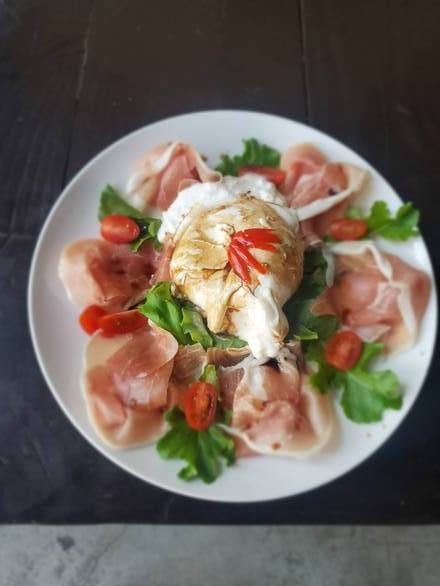 Burrata Salad.