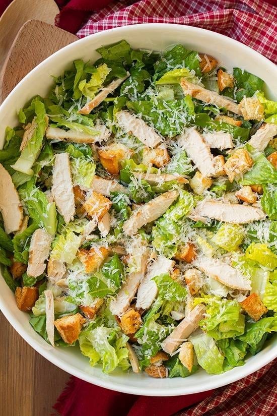 Chicken Caesar Salad.