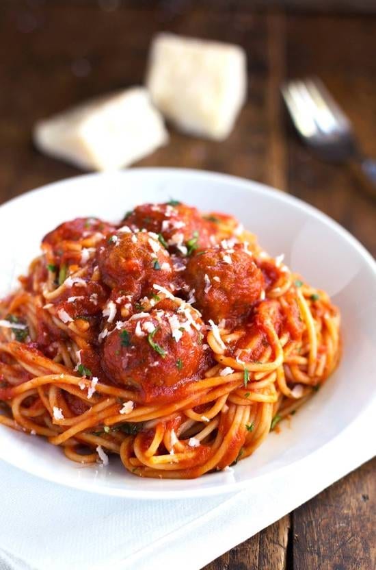 Spaghetti Meatballs.