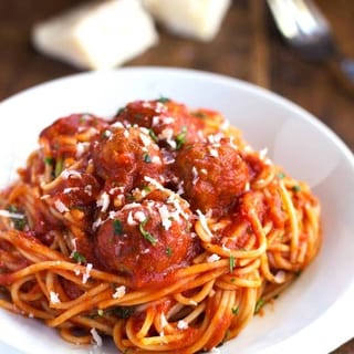 Spaghetti Meatballs