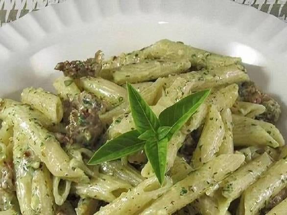 Chicken Pesto Pasta.
