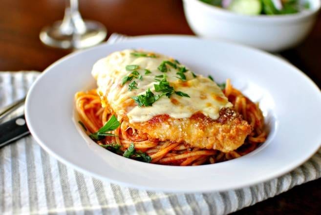 Chicken Parmigiana.